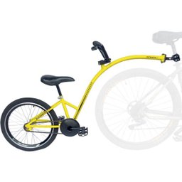 Bike Caroninha Altmayer Al265 Quadro de Reboque Aro 20 Completo Amarelo - 1