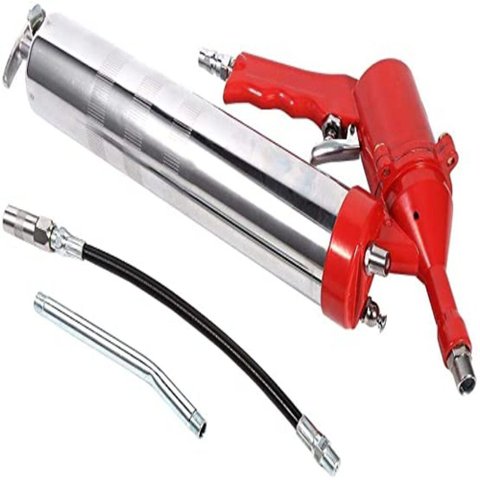 Engraxadeira Pneumática com Lubrificador e Acessórios Profissionais