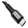 Cabo USB-C para USB-C Baseus 2 Metros Type-C de Nylon - 5