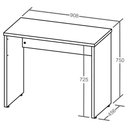 Ver imagem 4 de Mesa para Computador Escrivaninha Mary Branco - Artany