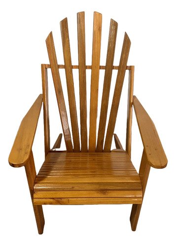 Cadeira Pavao Adirondack Pinus com Stain Osmocolor e Verniz - Stain Imbuia - Natural - 2