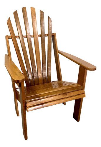 Cadeira Pavao Adirondack Pinus com Stain Osmocolor e Verniz - Stain Imbuia - Natural - 5