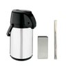 Kit Tereré Inox Garrafa + Cuia + bomba - 1