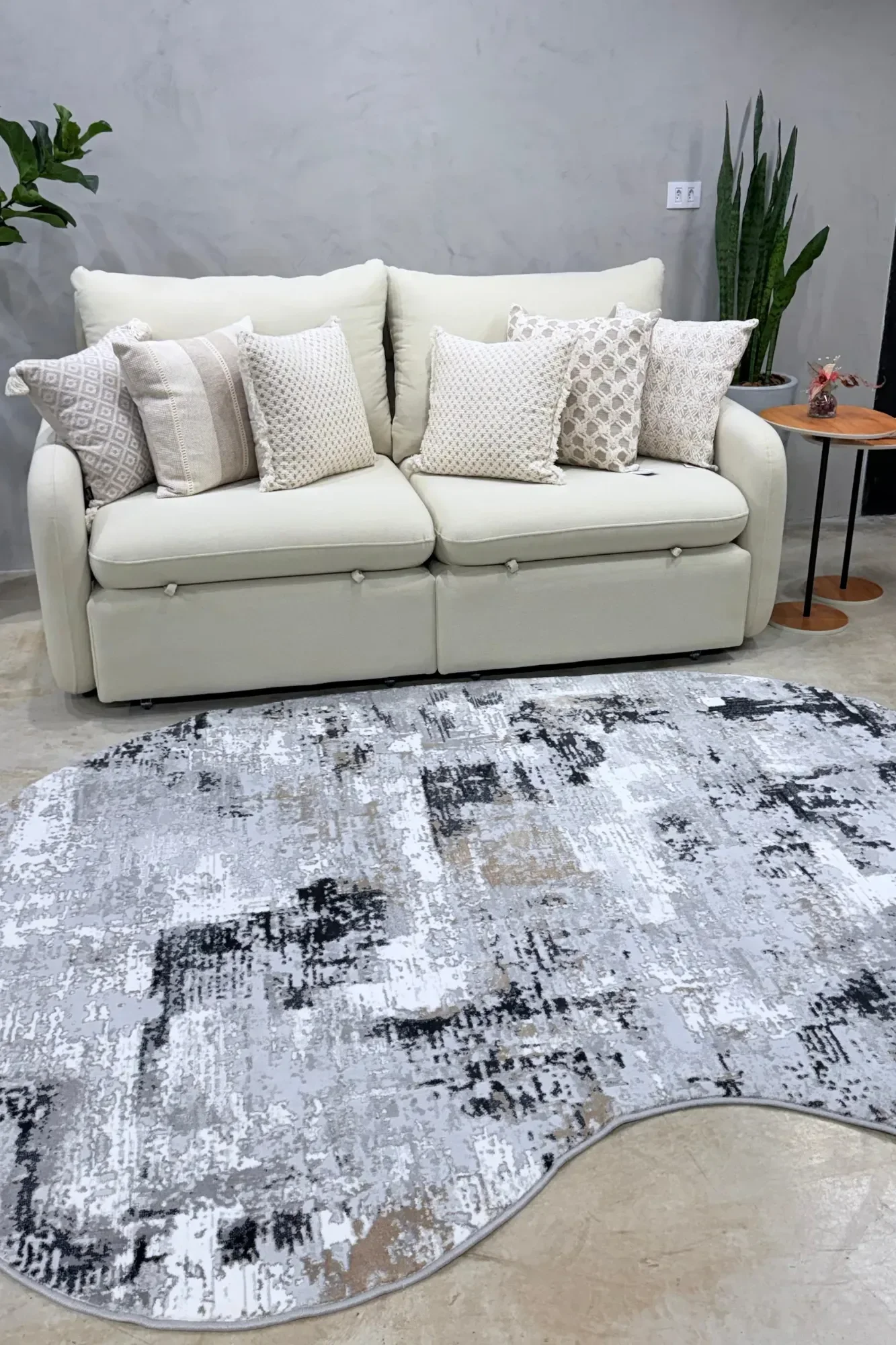 Tapete Orgânico 2,00x2,50m Vienna Cinza 710