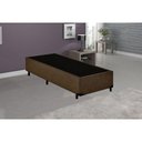 Ver imagem 3 de Base Box Solteiro Blindado NK Camas Suede Marrom 40x78x188