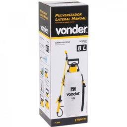 Pulverizador lateral 8 litros com compressão prévia PL 008 Vonder - 2