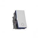 Ver imagem 1 de Pulsador Campainha 2a 250v B.parafuso 1m Branca 611002bc