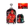 Mochila Infantil 3d Liga Da Justiça Flash + Lancheira Maxtoy 2020 - 1