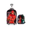 Mochila Infantil 3d Liga Da Justiça Flash + Lancheira Maxtoy 2020 - 2