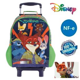 Mochila Escolar De Rodinha Zootopia G Dermiwil 2020 Original - 4