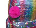Ver imagem 4 de Mochila Escolar Juvenil Colorida Pompom Glitter Clio 2020