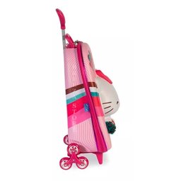 Mochila Escolar 3d Rodinha Lancheira Hello Kitty Cheerleader 2020 - 4