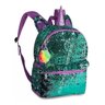 Mochila Paetê Lantejoula Unicórnio Muda De Cor Cg2035 Roxa - 2