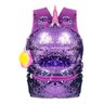 Mochila Paetê Lantejoula Unicórnio Muda De Cor Cg2035 Roxa - 9