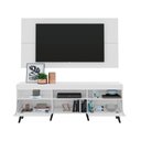 Ver imagem 3 de Rack com Painel Tv até 65" Espelho e Pés Retrô Multimóveis