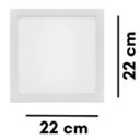 Ver imagem 4 de Painel Led Plafon Backstage 18w Embutir Bivolt 6500k Lumanti