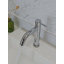 Ver imagem 3 de Torneira de Mesa Banheiro Cromado Água Fria Monocomando