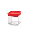 Pote Quadrado em Polipropileno 700ml Brabantia Vermelho - 1