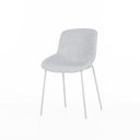 Ver imagem 3 de Cadeira Estofada Aimê 42 Cm X 54 Cm Cinza