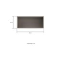 Ver imagem 2 de Armário Aéreo Multiuso 1 Porta Basculante Puxador Metálico 80 cm de Alta Qualidade Tóquio