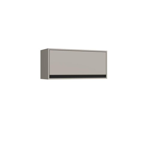 Armário Aéreo Multiuso 1 Porta Basculante Puxador Metálico 80 cm de Alta Qualidade Tóquio