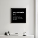 Ver imagem 2 de Quadro Minimalista Café Procafeinação 33x33cm Mold Branca Vidro