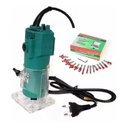 Ver imagem 1 de Kit Tupia Manual Laminadora + Jogo Fresas 15 Peças