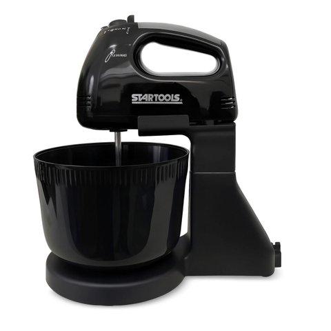 Batedeira Elétrica 7 Velocidades com Tigela 2l 250w – 127v Preta