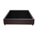 Ver imagem 1 de Base Box Casal Santo Box Sintético 40x138x188:marrom