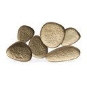Ver imagem 1 de Adorno de Parede Decorativo em Metal Dourado 114cm Mart