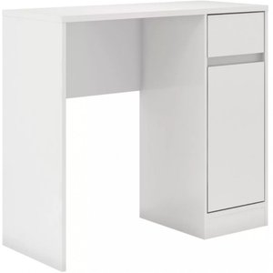 Mesa de Computador Demóbile Morada 1 Porta e 1 Gaveta