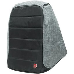 Mochila AntiFurto Impermeável Para Notebook - Yin's - Cinza - 3