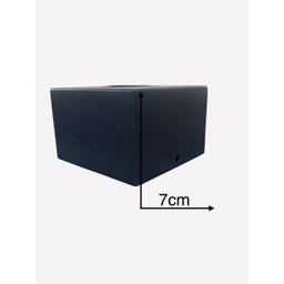 Spot Sobrepor Plafon Box Quadrado Preto + Led Dicróica 6,5w:branco (6500k) - 4