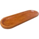 Ver imagem 1 de Centro de Mesa Decorativo de Madeira Natural 5x71x24cm Sala Jantar Decoração