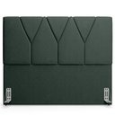 Ver imagem 3 de Cabeceira Cama Box Quenn 160 Cm Aurora W01 Linho Verde Musgo - Lyam Decor