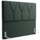 Ver imagem 1 de Cabeceira Cama Box Quenn 160 Cm Aurora W01 Linho Verde Musgo - Lyam Decor