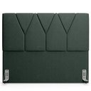 Ver imagem 5 de Cabeceira Cama Box Quenn 160 cm Aurora W01 Linho Verde Musgo - Lyam Decor