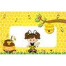 Painel de Tecido Sublimado Abelhinha Mel Cute - 1