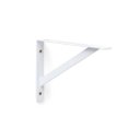 Ver imagem 1 de Kit 10X Suporte Reforçado Mão Francesa para Prateleira 20 cm Branco
