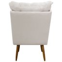 Ver mais imagens de Kit 2 Poltronas para Sala Decorativa Consultório Clínica Recepção Salão Manicure Sufler Decorativa L