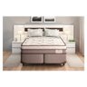 Cama Box Queen Size e Colchão Ortobom New Magestic com Molas Ensacadas 68x158x198 cm - 4