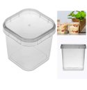 Ver imagem 5 de Potes Quadrados Bolo No Pote Plástico 220ml Lacre - 200 Potinhos Plast