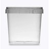 Potes Quadrados Bolo No Pote Plástico 220ml Lacre - 200 Potinhos Plast - 4