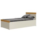 Ver imagem 3 de Cama Babá com Auxiliar Nuth Areia/Savana e 2 Colchões Supreme - Reller Móveis