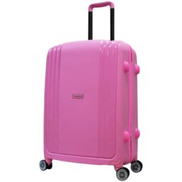 Mala ABS 360° Média - Yin's - Rosa - 1