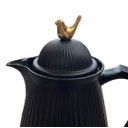 Ver imagem 2 de Garrafa Térmica Bird Café Chá Água Leite Luxo 1l Passarinho Preta