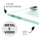 Ver imagem 2 de Porta Shampoo Duplo Organizador de Banheiro Orion Suporte Prata 1058or.prpl