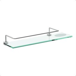 Porta Shampoo Triplo Organizador de Banheiro Troia Suporte Prata 1054tr - 1