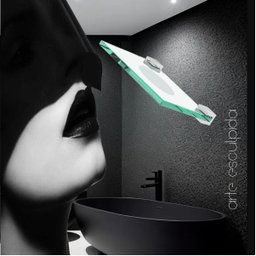 Saboneteira Porta Sabonete Barra Troia Suporte Prata 1040tr - 2