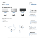 Ver imagem 5 de Porta Papel Higiênico Alto Brilho Orion Grego Metal